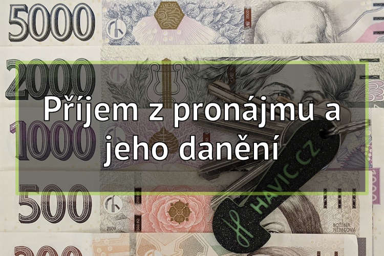 Daň z příjmu při pronájmu nemovitosti