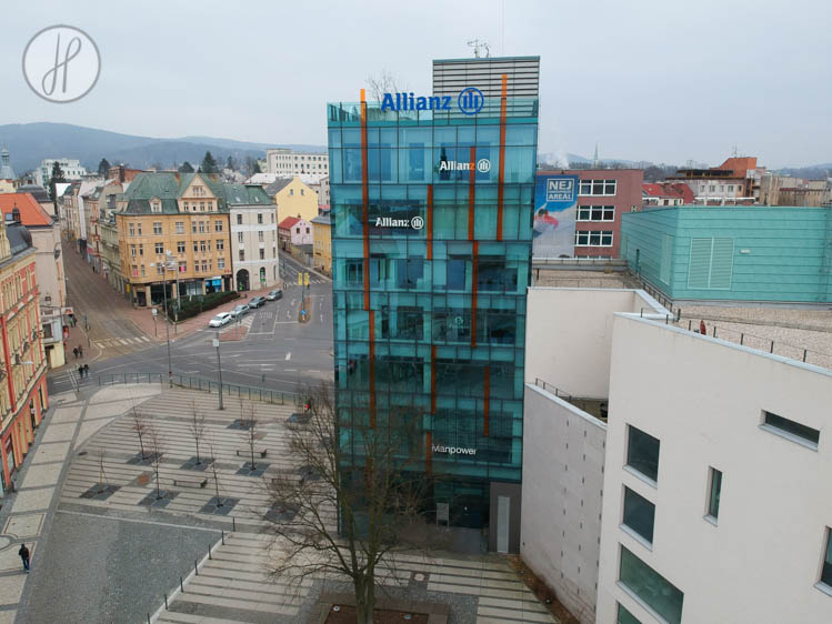 Kancelářská věž OC Plaza Liberec