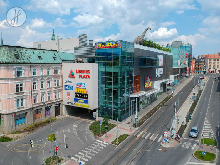 Obchodní centrum Plaza Liberec - jaro