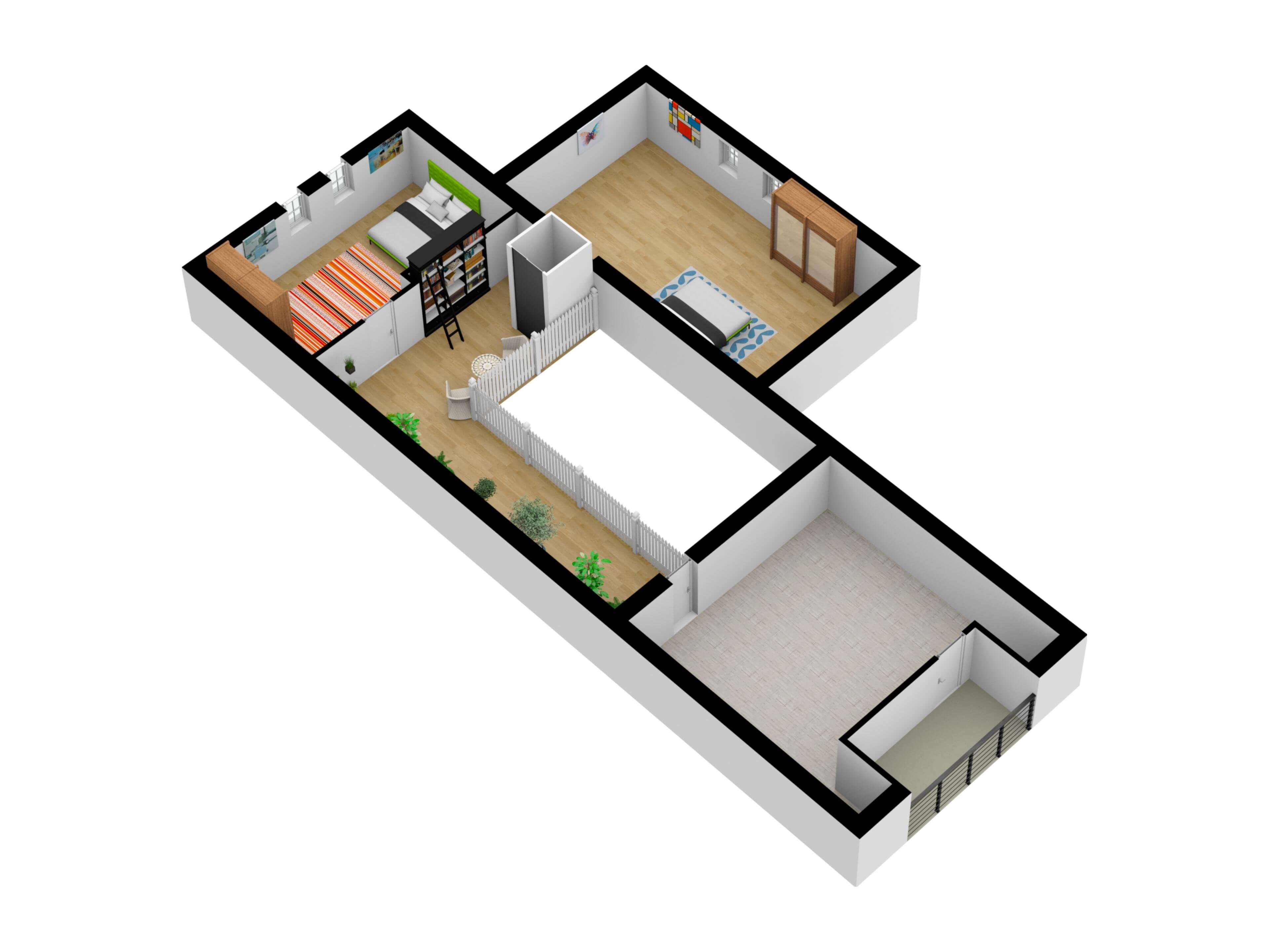 Ukázka realizace - pudorys-a-3D-pohled