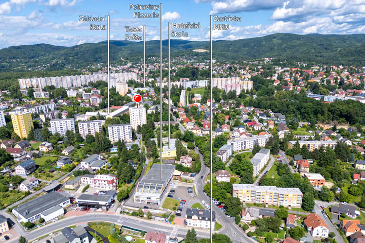 byt 3+1 na prodej